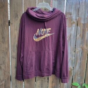 Nike Burgundy Sweater Top - 2XL - Great Condition